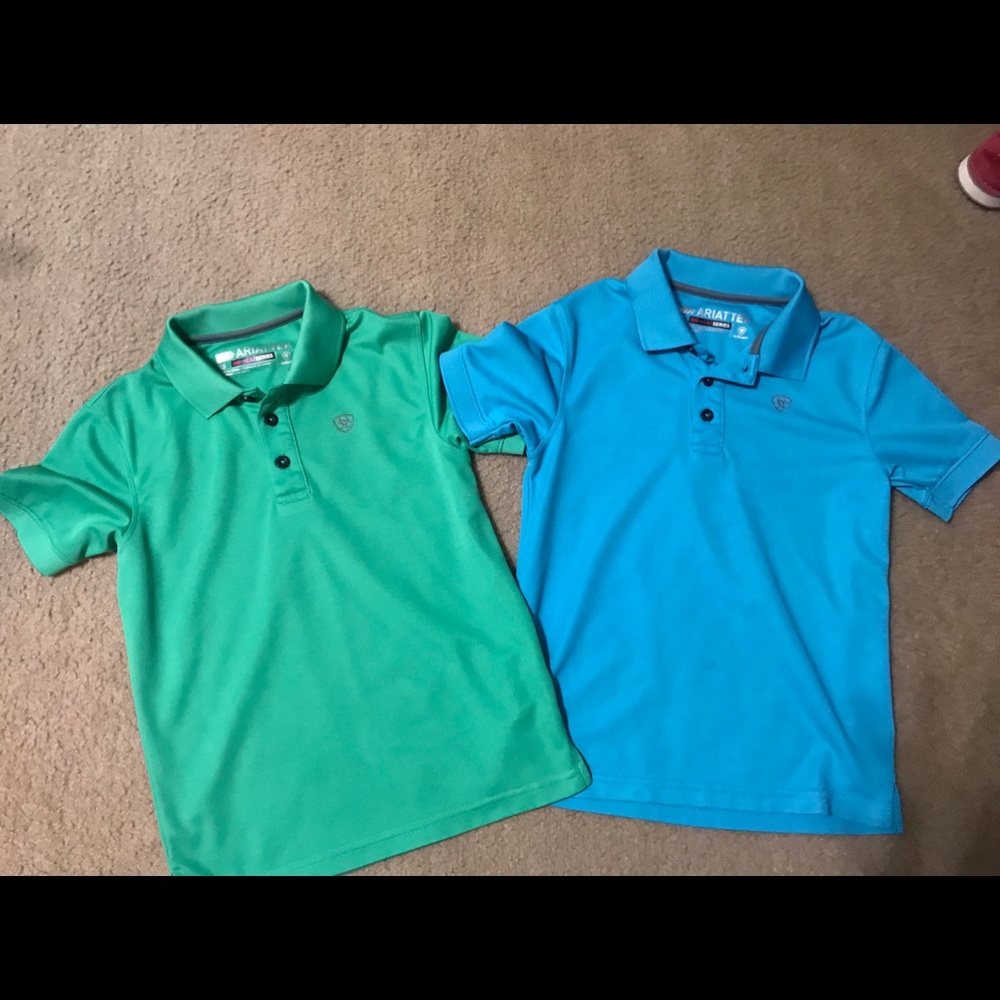 Boys Ariat polos